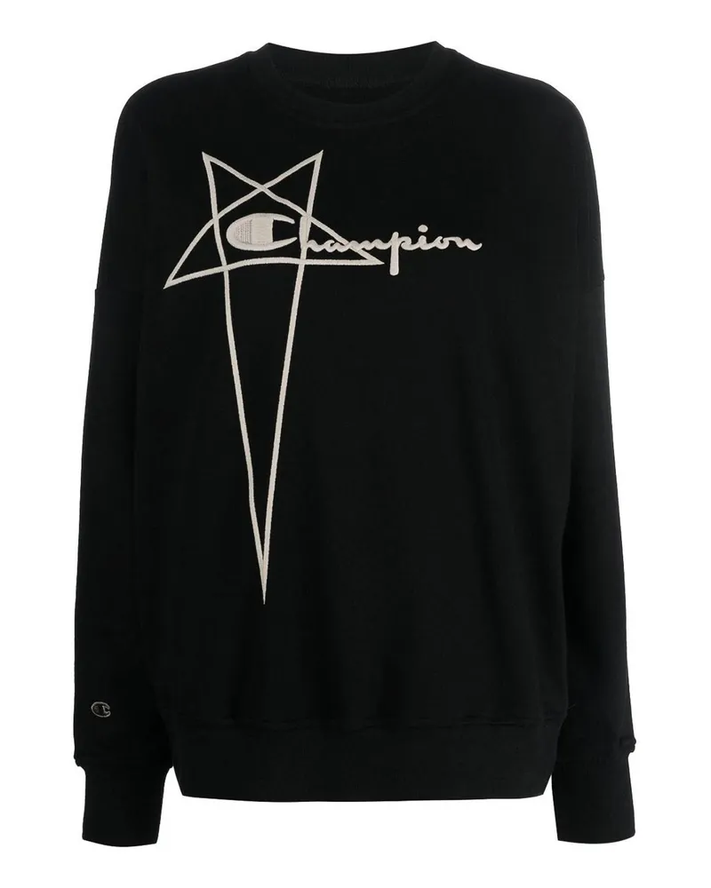 Rick Owens Sweatshirt - Schwarz Schwarz