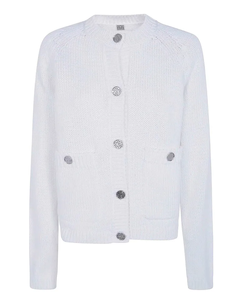 Totême Cardigan - Weiß Weiß