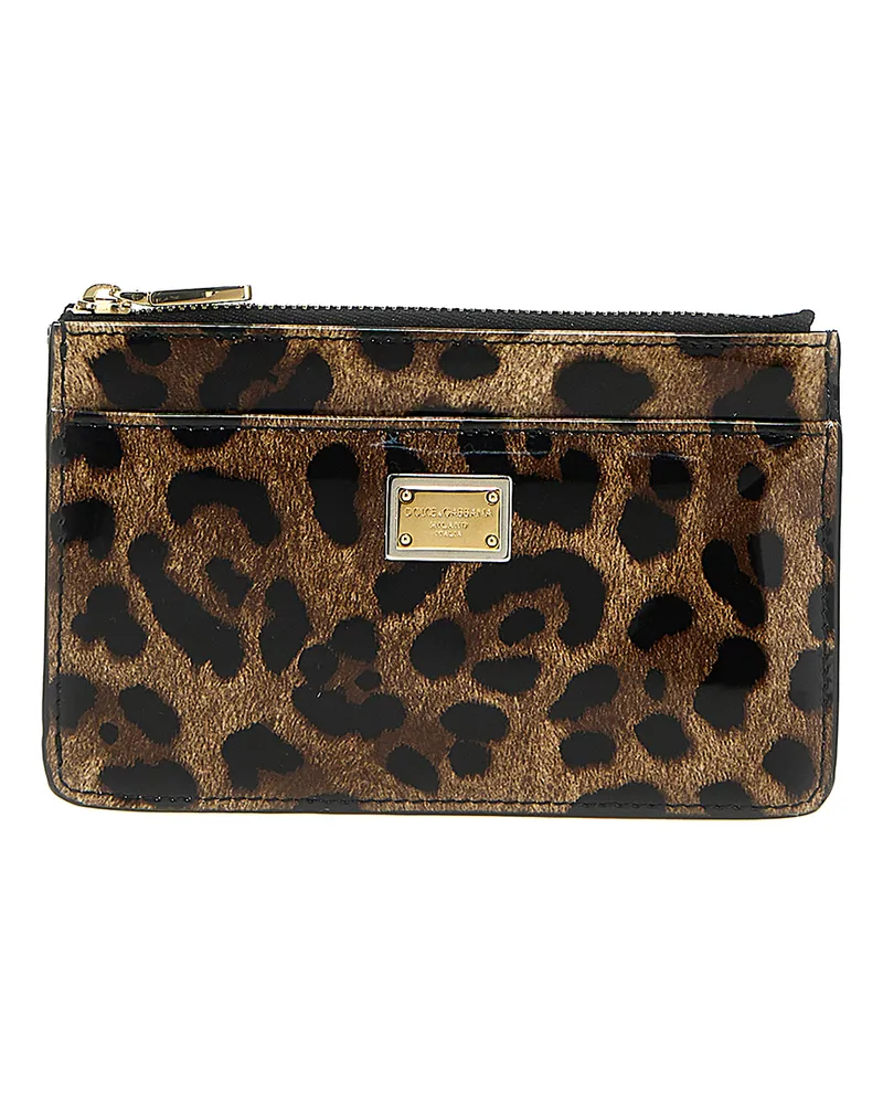 Dolce & Gabbana Portemonnaie - Bunt Animal
