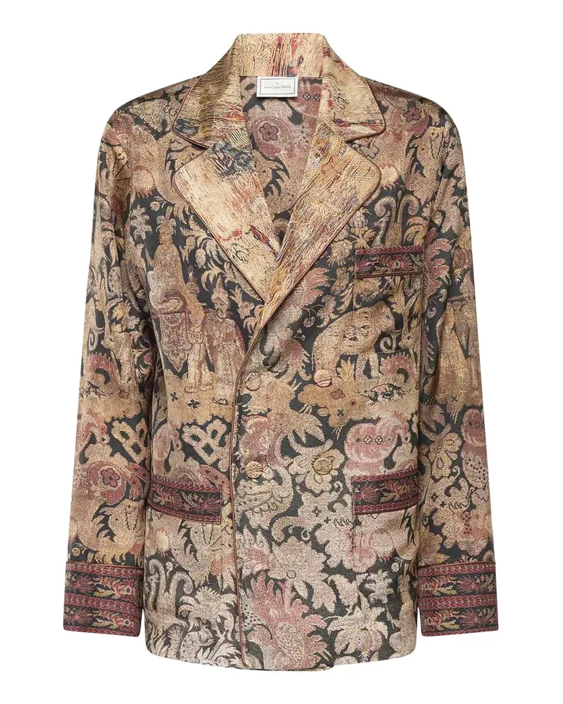 Pierre-Louis Mascia Blazer - Gold Gold