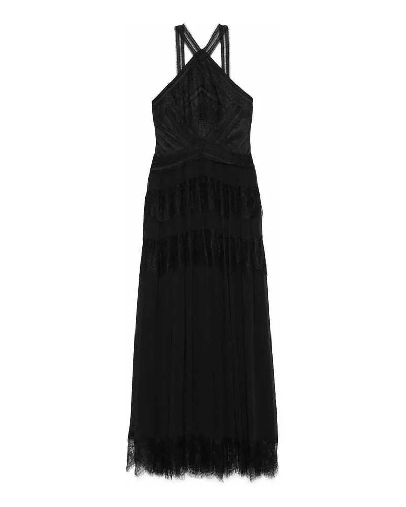 Ermanno Scervino Knielanges Kleid - Schwarz Schwarz