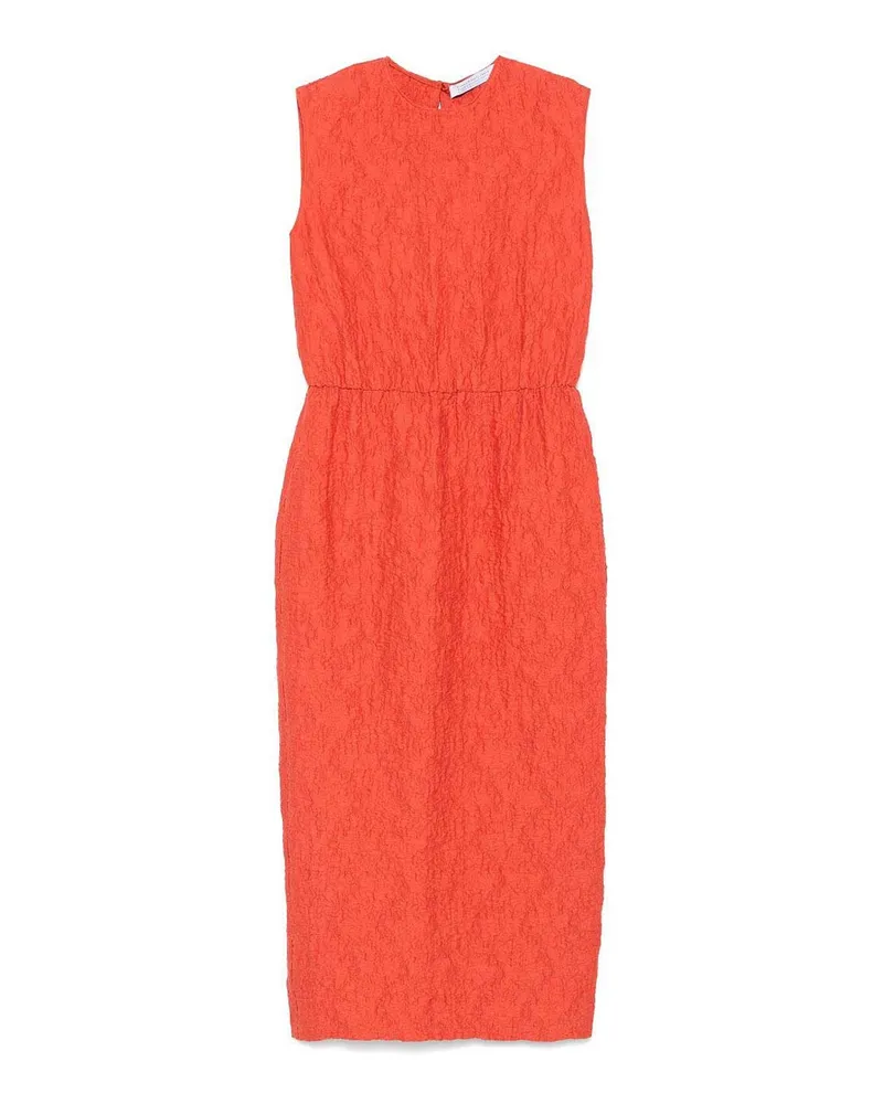 Harris Wharf London Maxikleid - Orange Orange