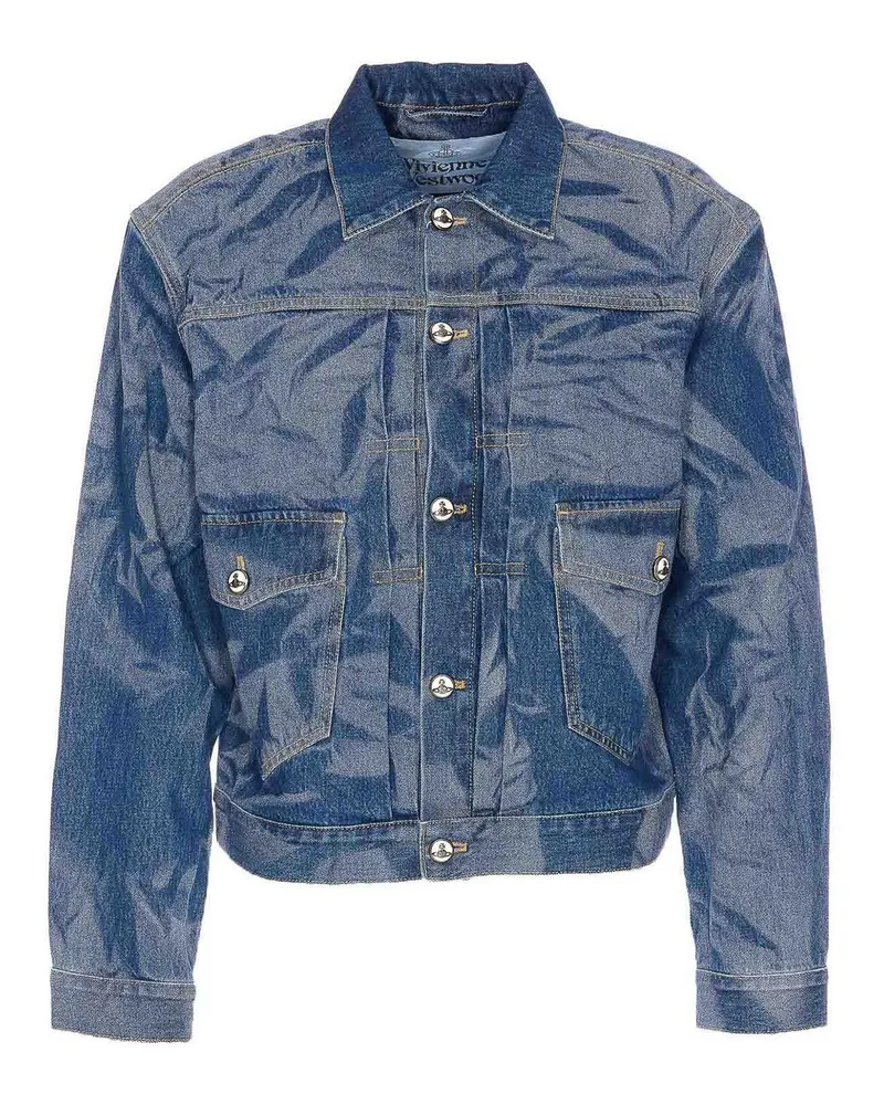 Vivienne Westwood Jeansjacke - Blau Blau