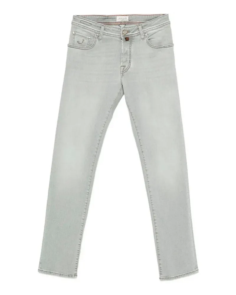 Jacob Cohën Straight Leg Jeans - Hellgrau Hellgrau