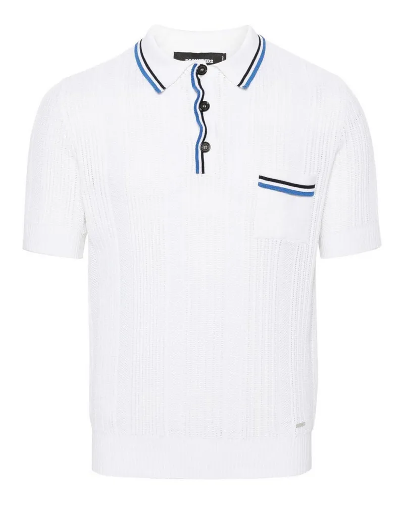 Dsquared2 Rundhalspullover - Weiß