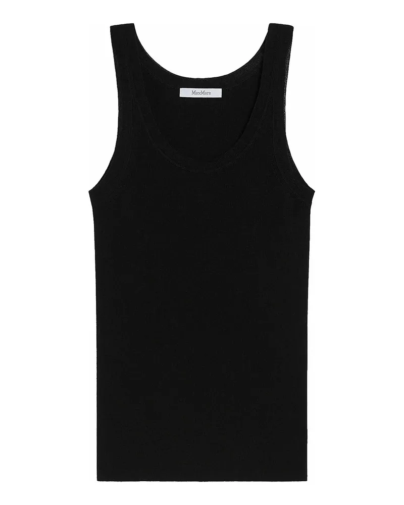 Max Mara Top - Schwarz Schwarz