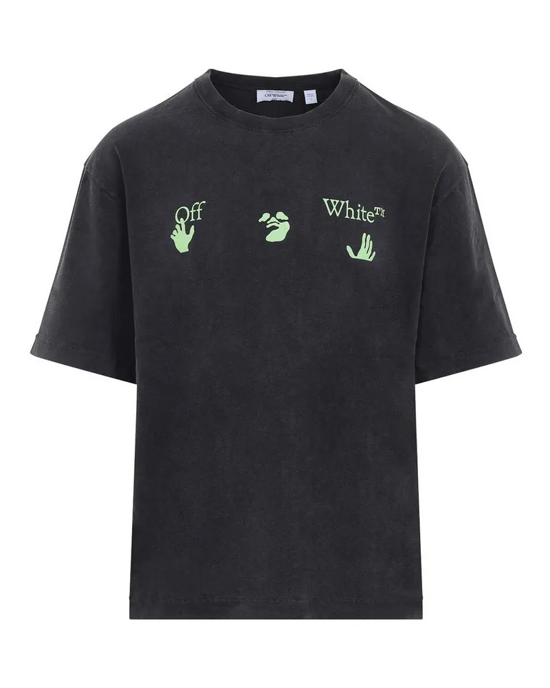 OFF-WHITE T-Shirt - Schwarz Schwarz