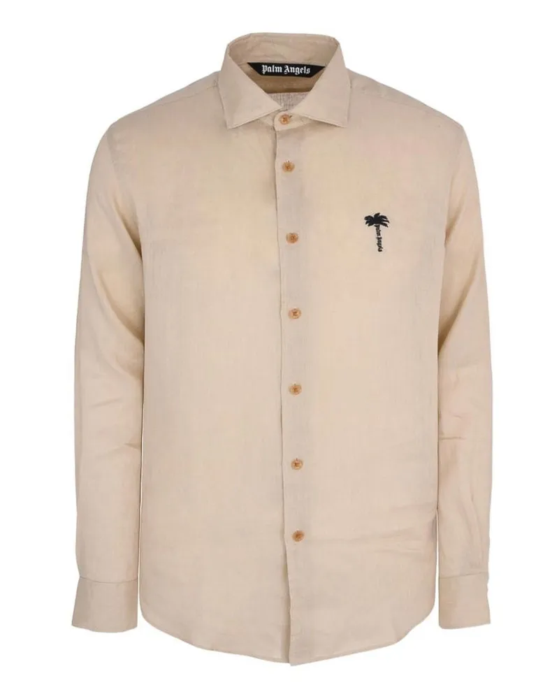 Palm Angels Hemd - Beige Beige