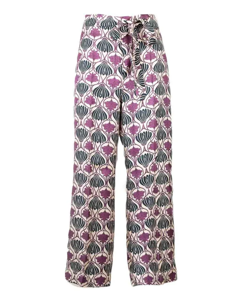 Max Mara Casual Hose - Bunt Bunt