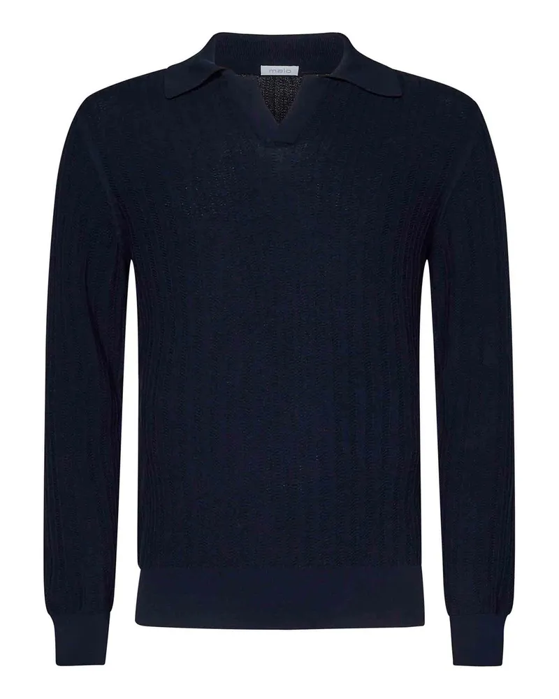 Malo Poloshirt - Blau Blau