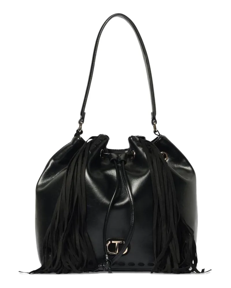 Twin-Set Schultertasche - Schwarz Schwarz