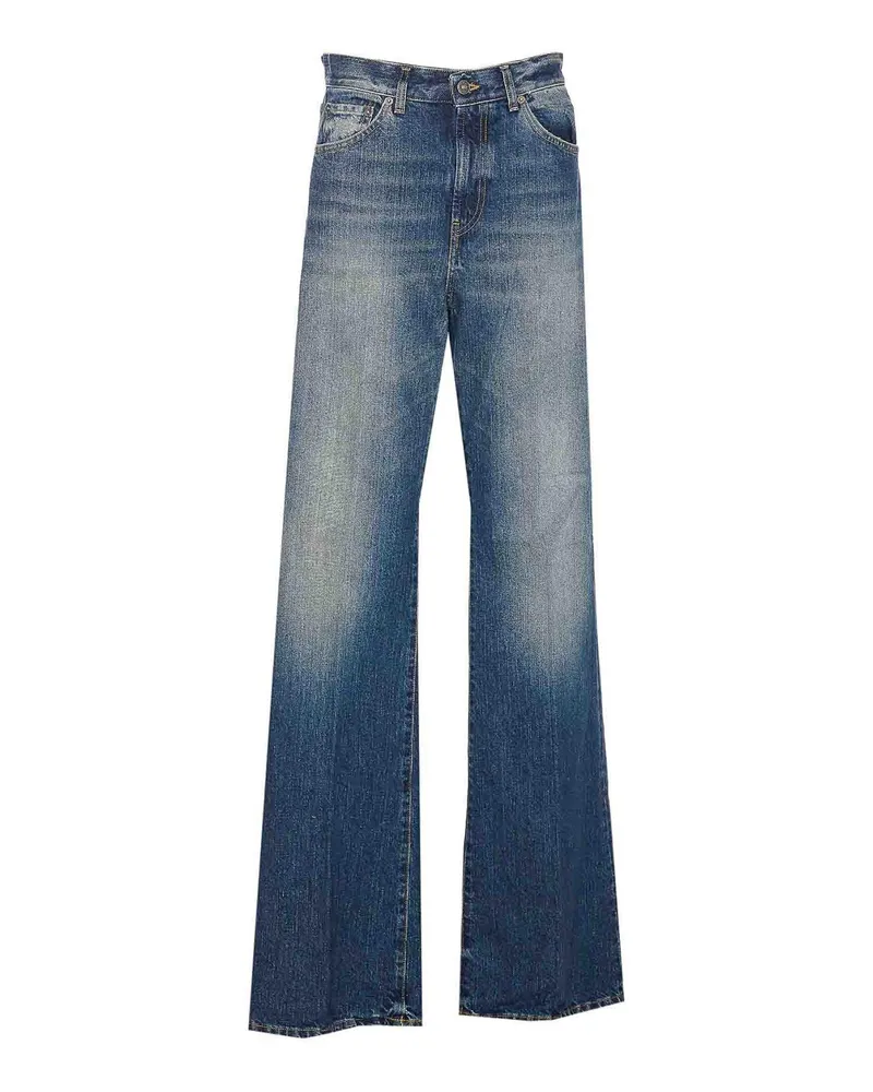 Dondup Bootcut Jeans - Blau Blau