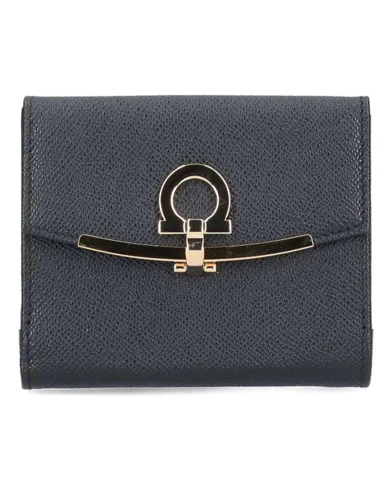 Ferragamo Portemonnaie - Schwarz Schwarz