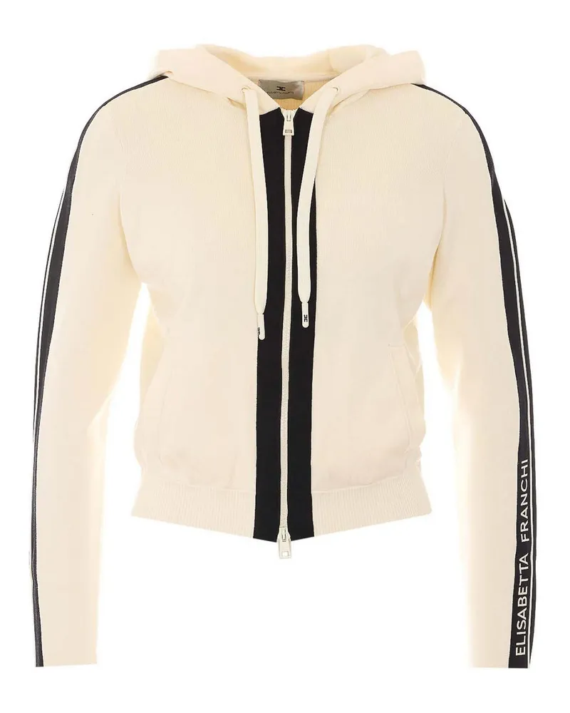 Elisabetta Franchi Sweatshirt - Weiß Weiß