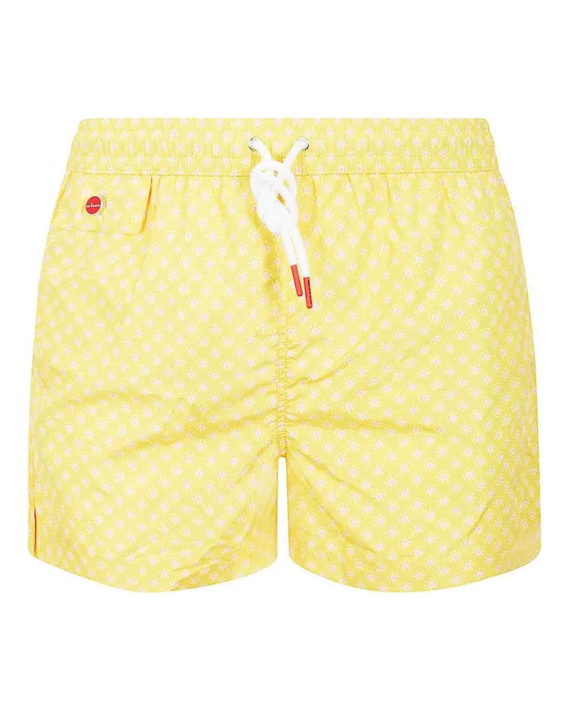 Kiton Badehose - Gelb Gelb