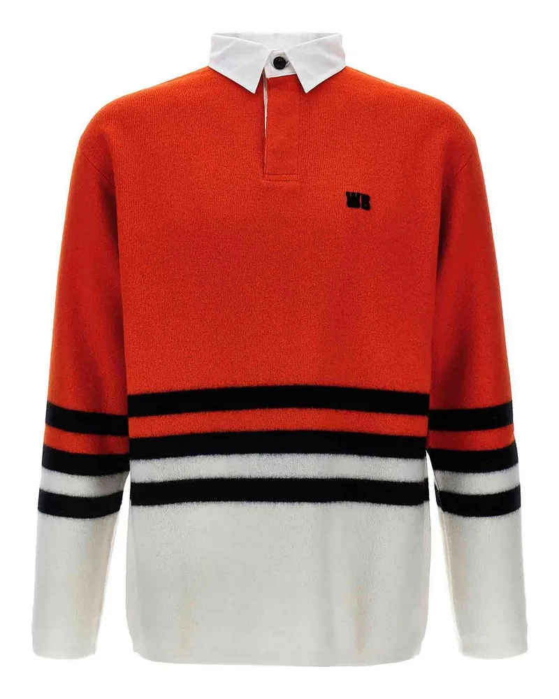 Wales Bonner Poloshirt - Rot Rot