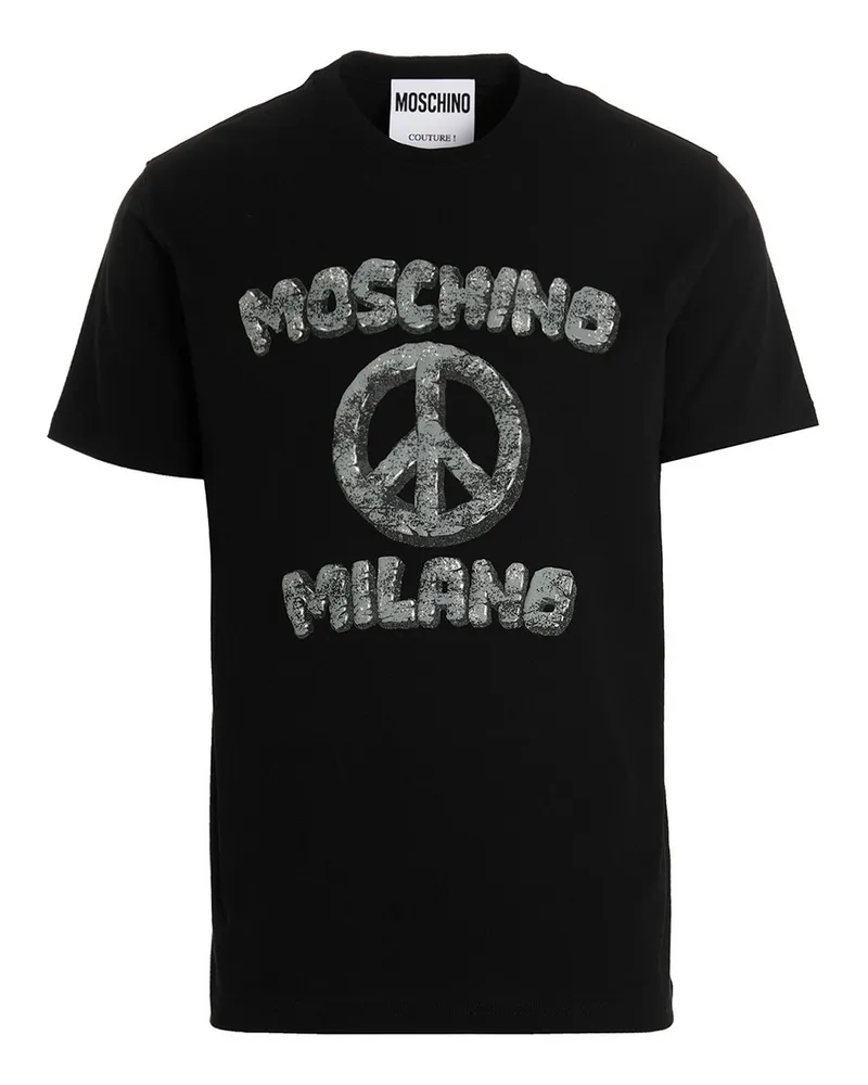 Moschino T-Shirt - Schwarz Schwarz