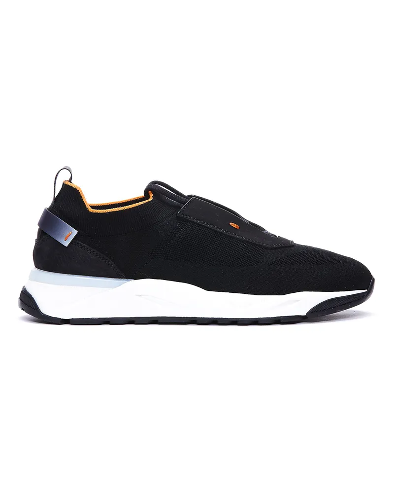Santoni Sneaker - Schwarz Schwarz