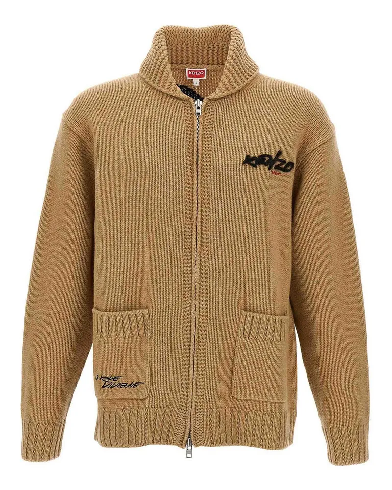 Kenzo Cardigan - Beige Beige