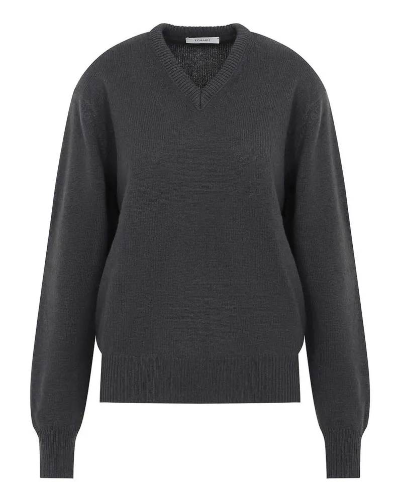 Christophe Lemaire V-Pullover - Taupe Taupe