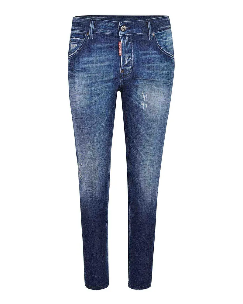 Dsquared2 Straight Leg Jeans - Blau Blau