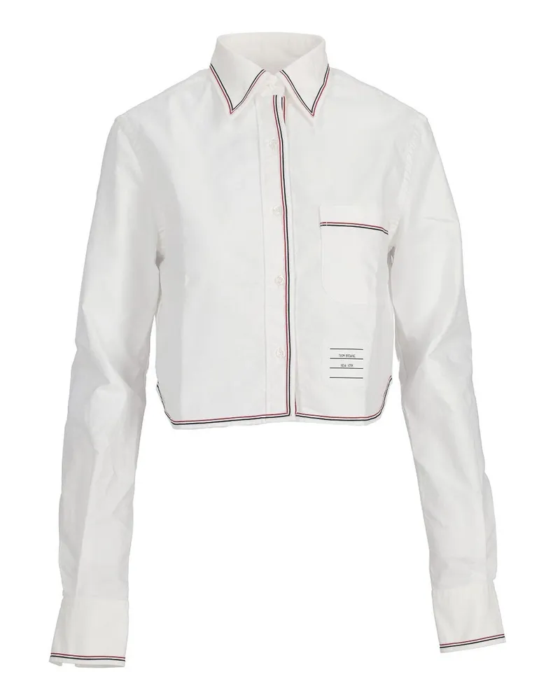 Thom Browne Hemd - Weiß Weiß