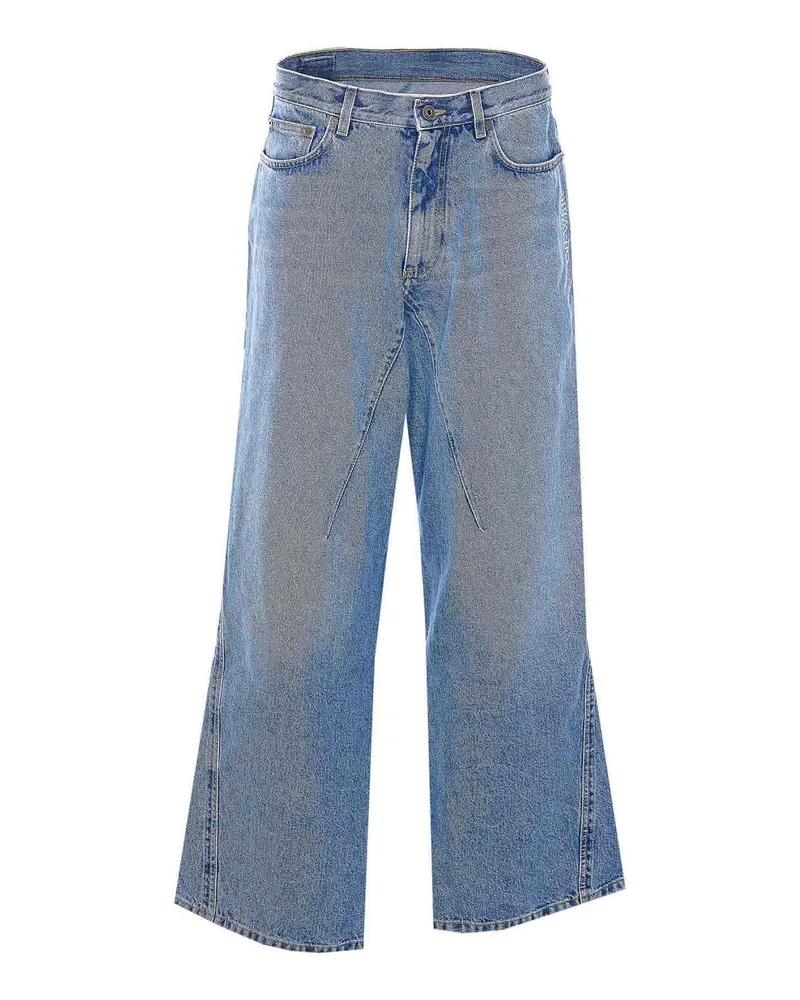 OFF-WHITE Schlagjeans - Blau Blau