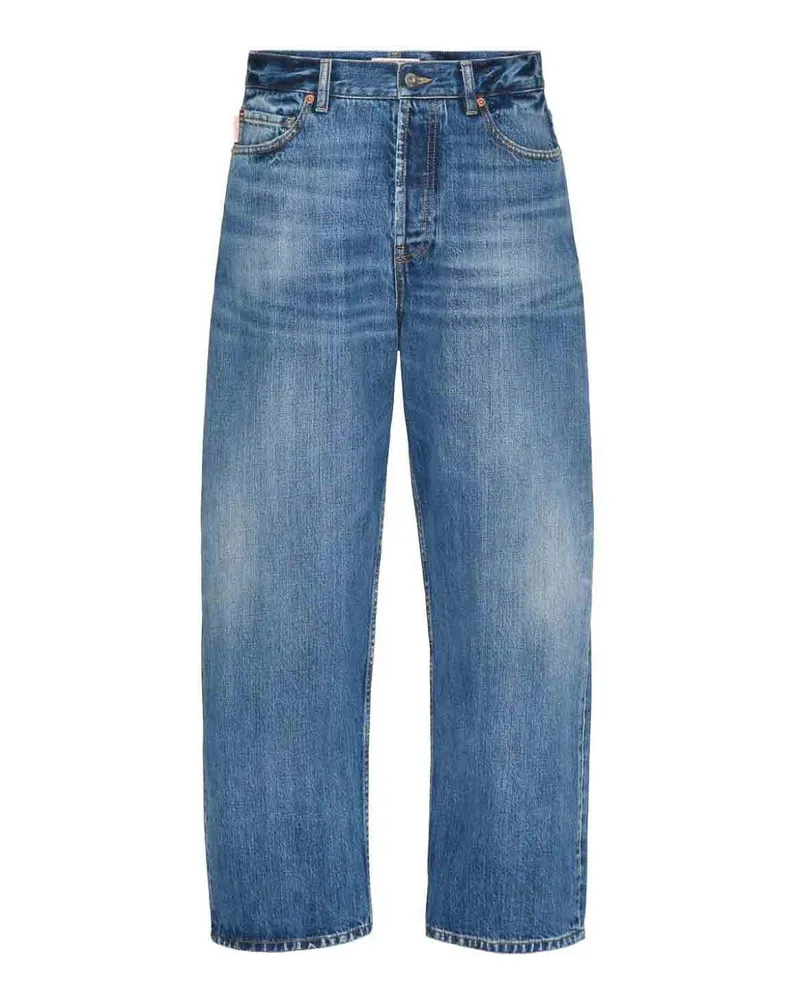 Valentino Garavani Bootcut Jeans - Dunkles Jeansblau Dunkles