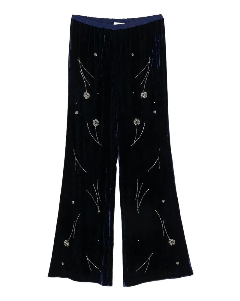 forte_forte Casual Hose - Dunkelblau Dunkelblau