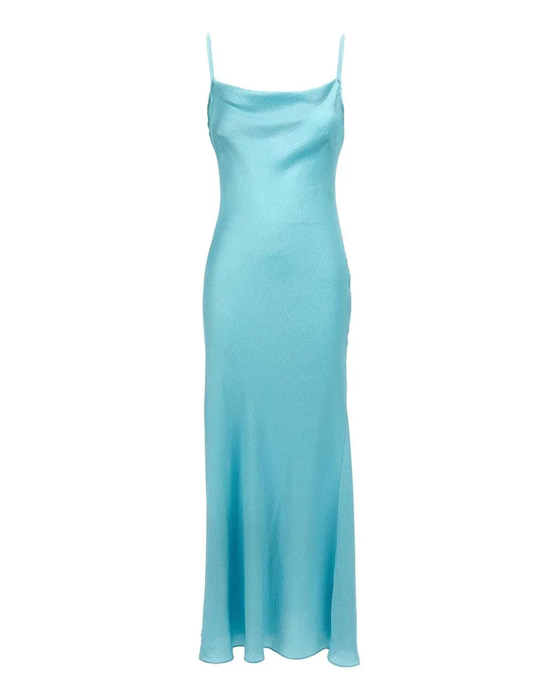 Twin-Set Knielanges Kleid - Hellblau Hellblau