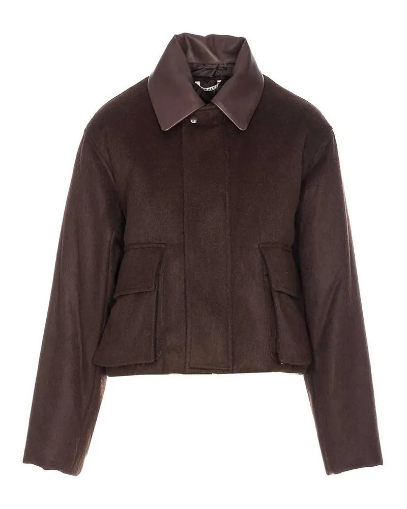AURALEE Lederjacke - Braun Braun
