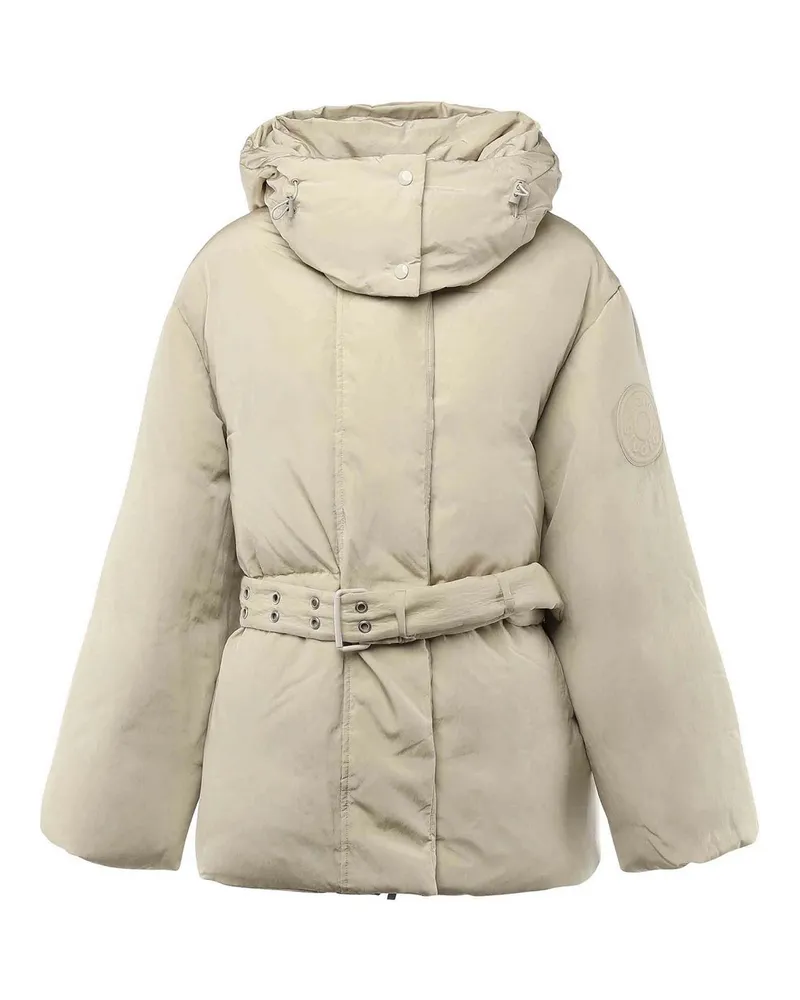 Acne Studios Daunenjacke - Rot Weiß