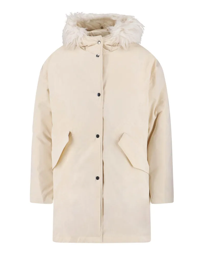 Jil Sander Parka - Weiß Weiß