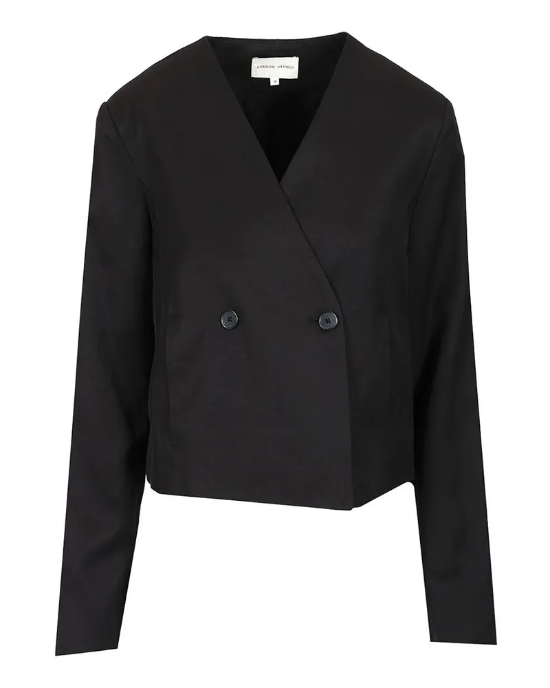Loulou Studio Blazer - Schwarz Schwarz