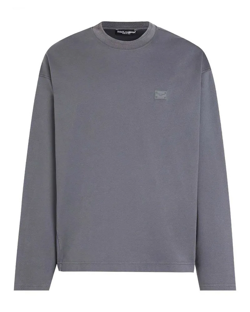 Dolce & Gabbana Sweatshirt - Dunkelgrau Dunkelgrau