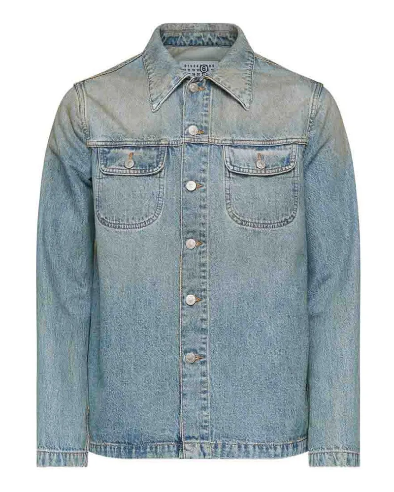 Maison Margiela Casualjacke - Blau Blau