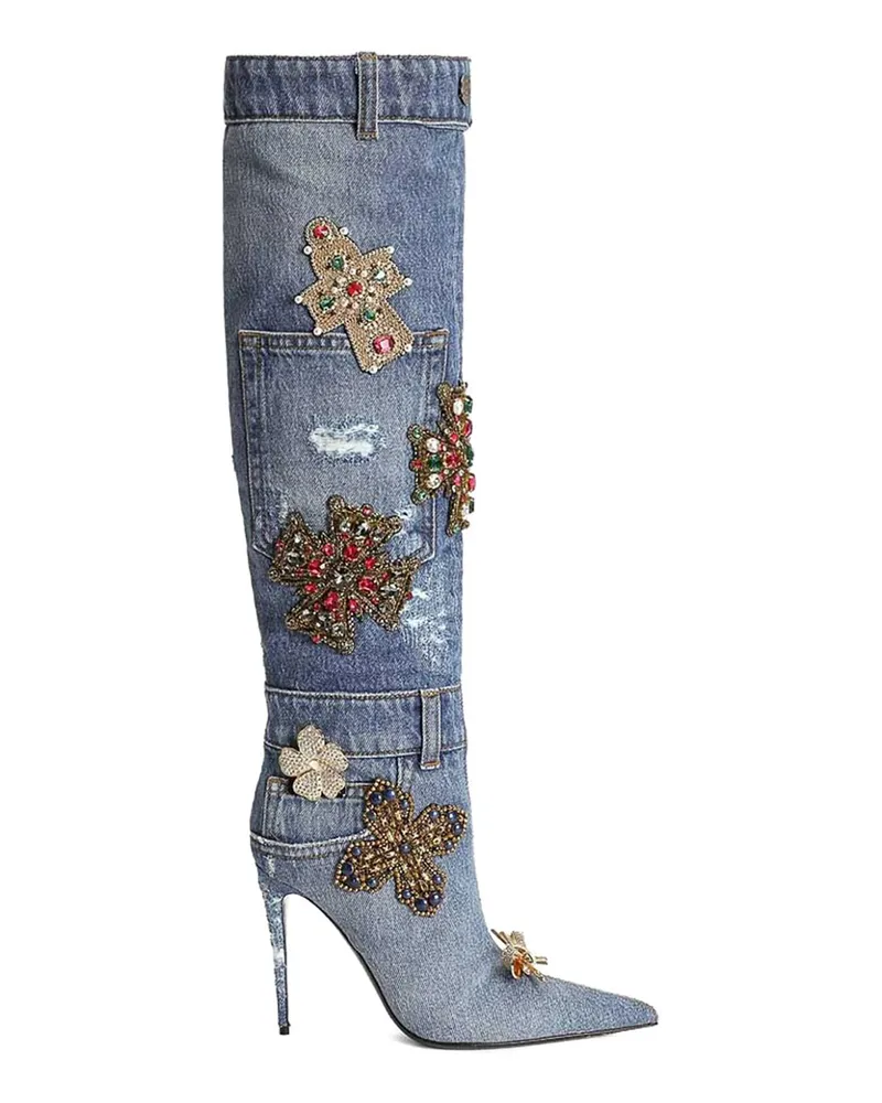Dolce & Gabbana Stiefeletten - Blau Blau