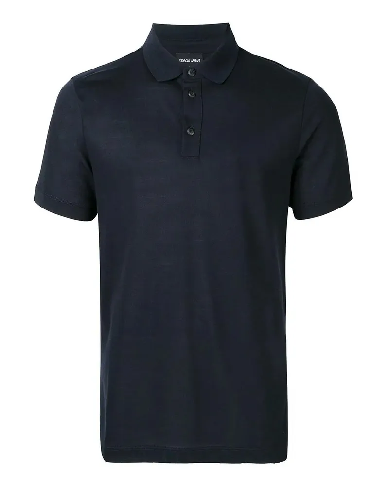 Giorgio Armani Poloshirt - Blau Blau
