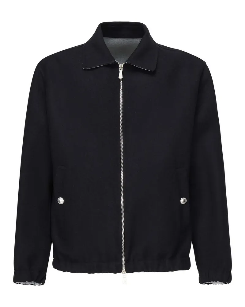 Eleventy Bomberjacke - Blau Blau