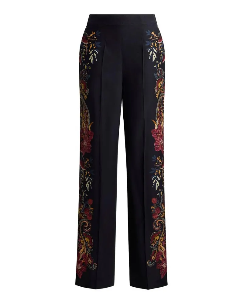 Etro Casual Hose - Schwarz Schwarz