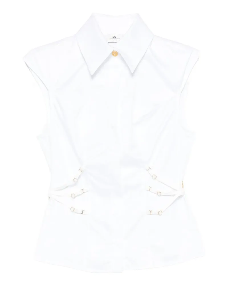 Elisabetta Franchi Hemd - Weiß Weiß