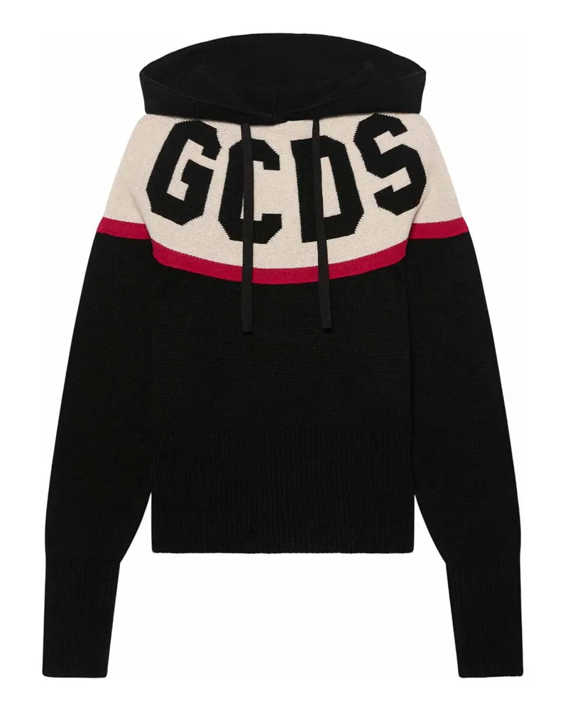 GCDS Sweatshirt - Schwarz Schwarz