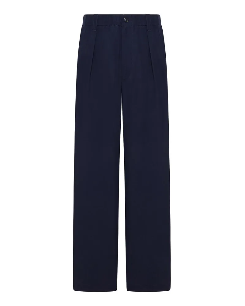 Giorgio Armani Casual Hose - Blau Blau