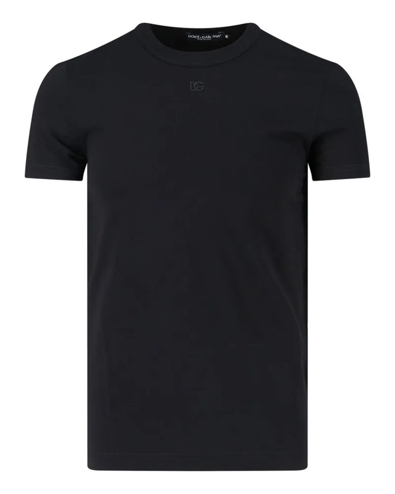 Dolce & Gabbana T-Shirt - Schwarz Schwarz