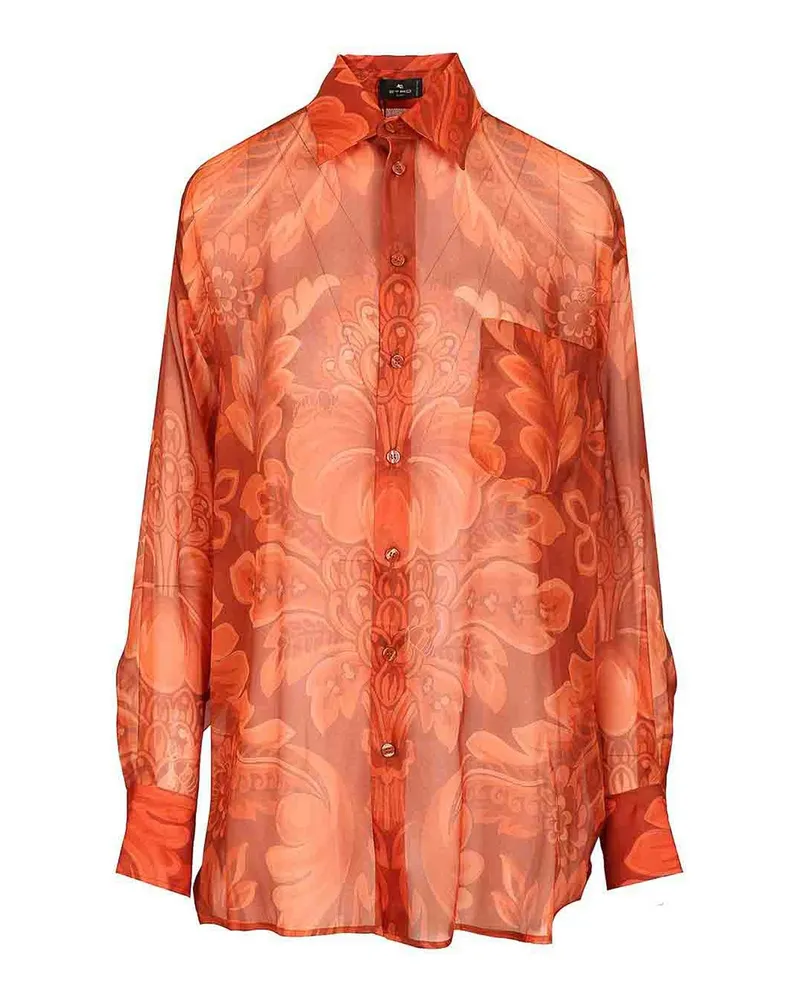 Etro Hemd - Orange Orange