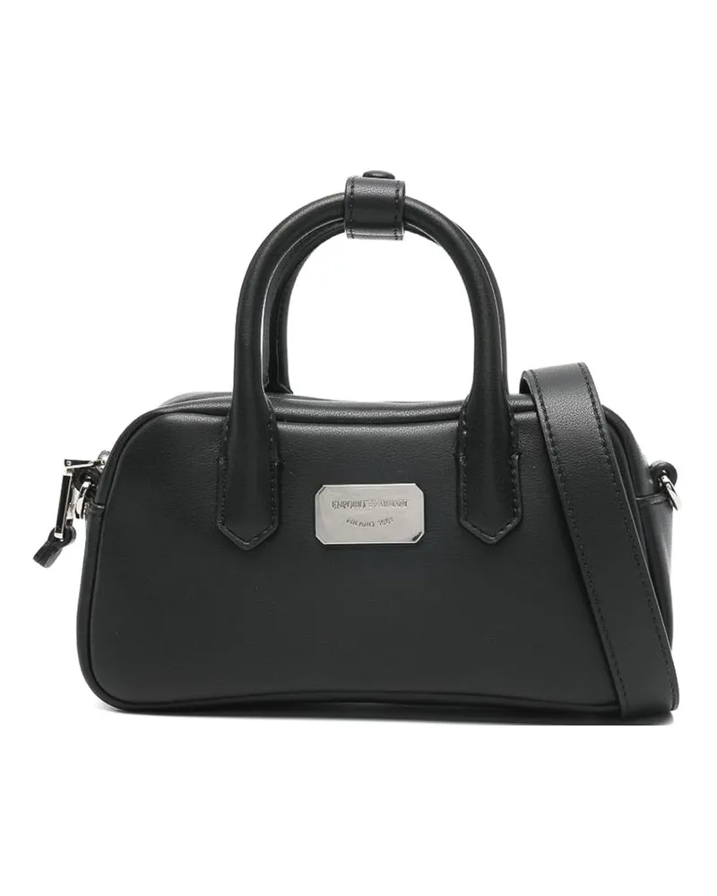 Emporio Armani Bowling Tasche - Schwarz Schwarz