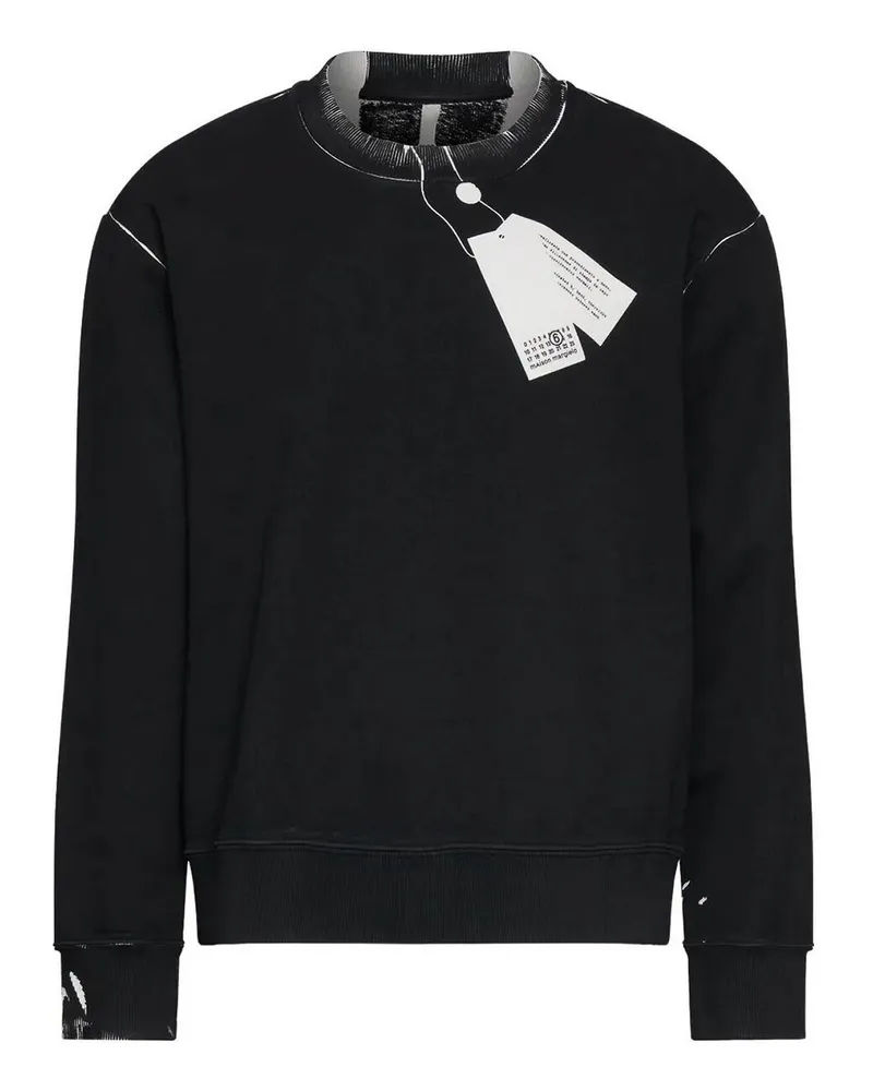 Maison Margiela Sweatshirt - Schwarz Schwarz
