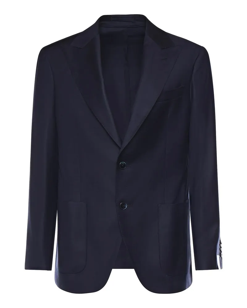 Luigi Bianchi Mantova Blazer - Blau Blau