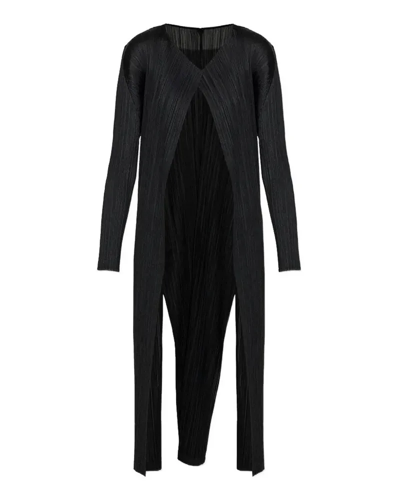 Issey Miyake Cardigan - Schwarz Schwarz