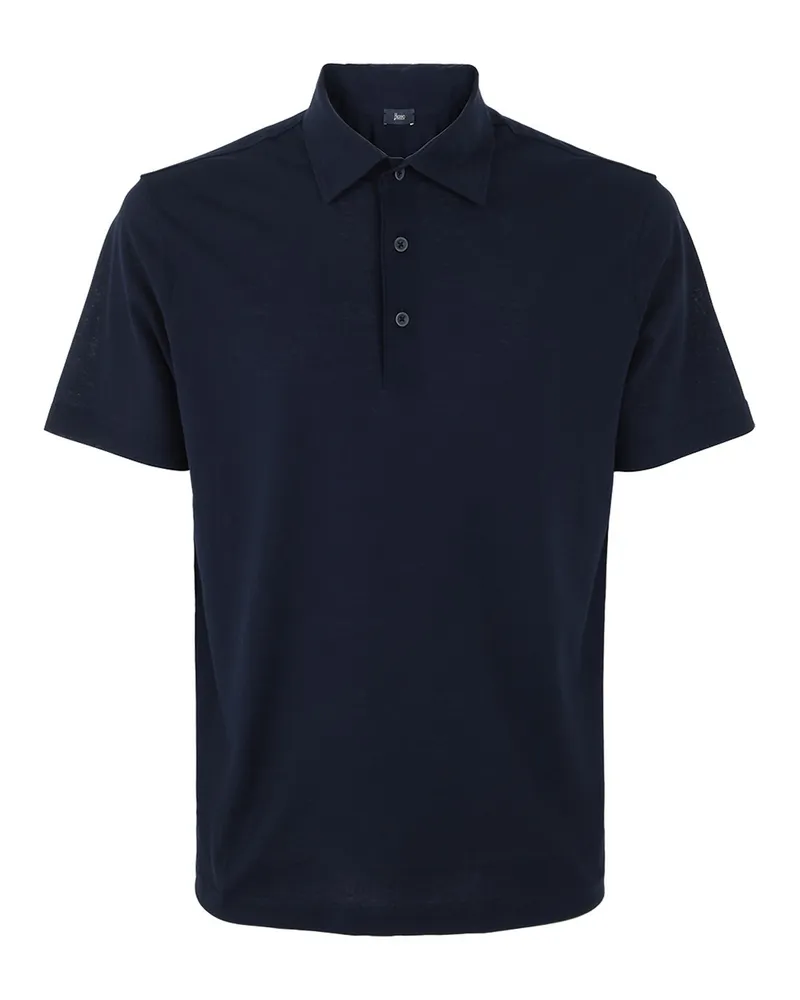 Herno Poloshirt - Blau Blau